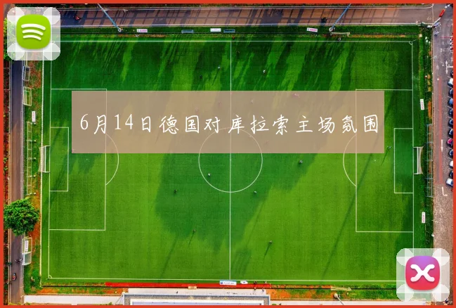 6月14日德国对库拉索主场氛围